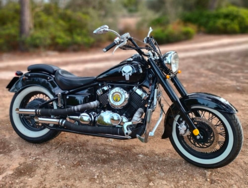 Custom Motorrader Playa De Palma Mallorca . Die Besten Motorrad . PUNISHER 650Cc
