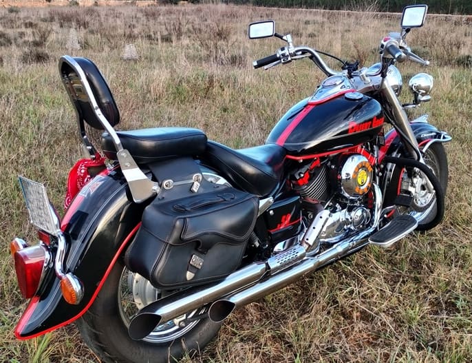 Noleggio Moto Custom A Maiorca DESERT EAGLE 650