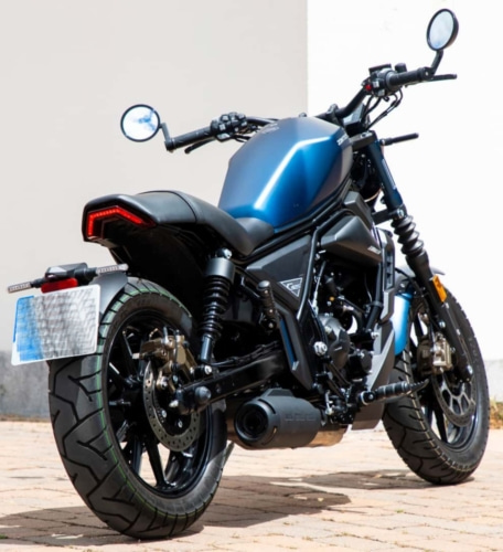 Alquiler De Motos En Mallorca ZONTES CUSTOM 125Cc