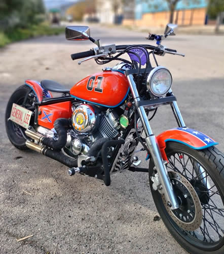 Location De Motos Custom A Majorque GENERAL LEE 650