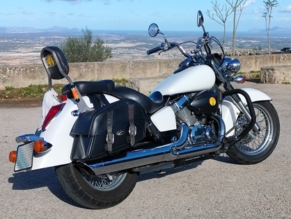 Noleggio Moto Custom A Playa De Palma Maiorca QUEEN 750Cc