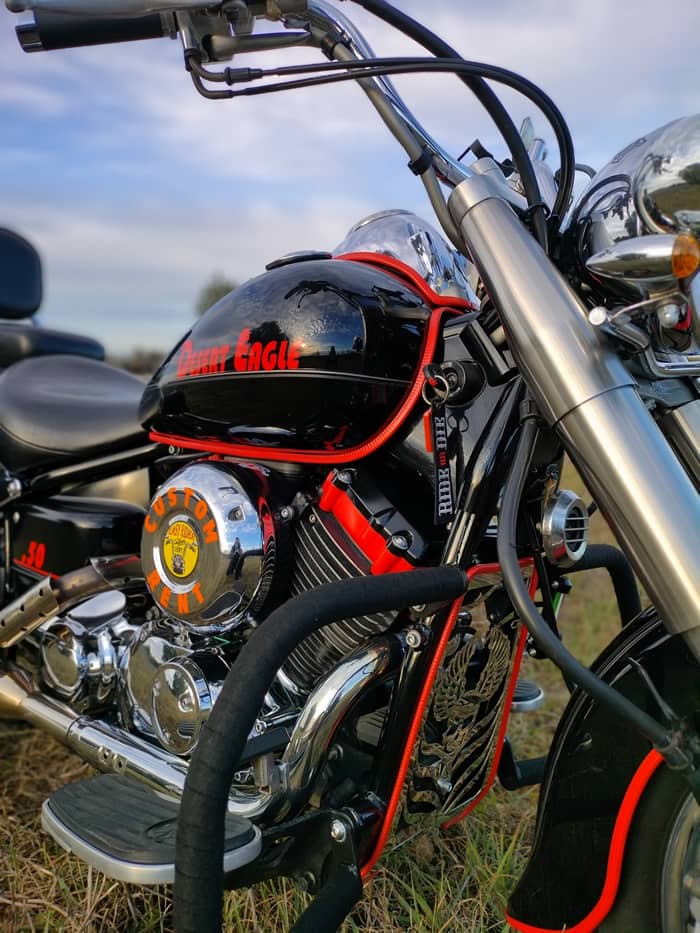 Custom Motorrader Auf Mallorca . Die Besten Motorrad . DESERT EAGLE 650