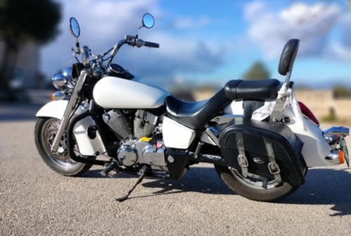 Location De Motos Custom A Playa De Palma Majorque Thequeen 750Cc