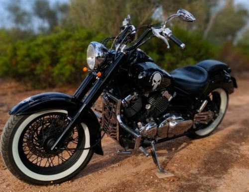 Noleggio Moto Custom Playa De Palma Maiorca PUNISHER 650Cc