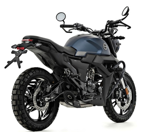 Scrambler Motorrader Auf Mallorca . Die Besten Motorrad . ZONTES SCRAMBLER 125